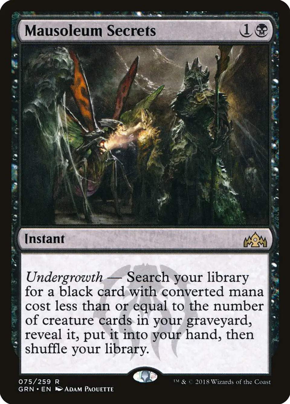 Mausoleum Secrets | Inglés | NM | GRN 1