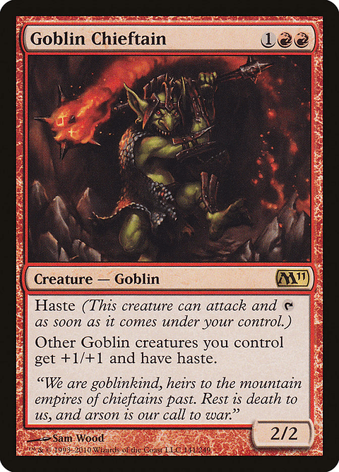 Goblin Chieftain | Japonés | NM | M11