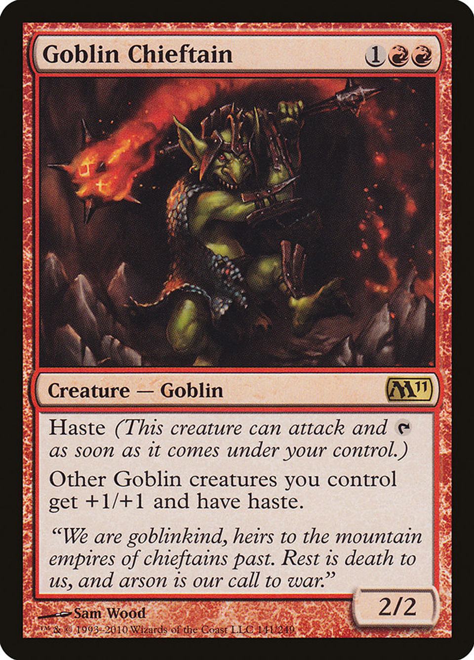 Goblin Chieftain | Japonés | NM | M11 1