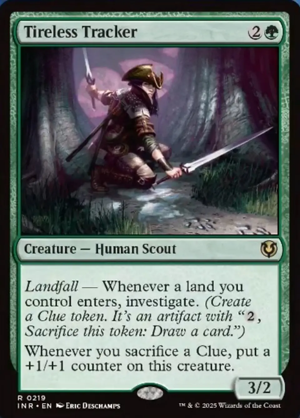 Tireless Tracker (foil) | Inglés | NM | INR 1