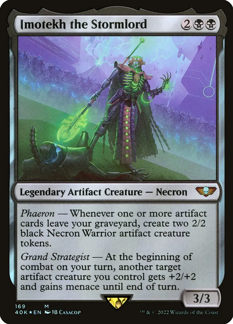 Imotekh the Stormlord (foil) | Inglés | NM | 40K 1