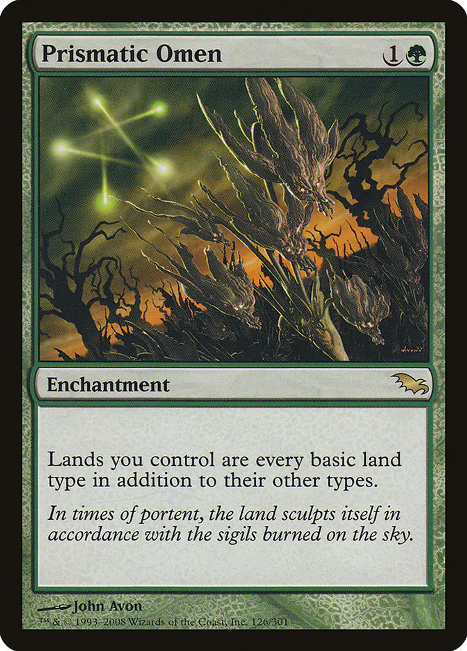 Prismatic Omen | Inglés | NM | SHM 1