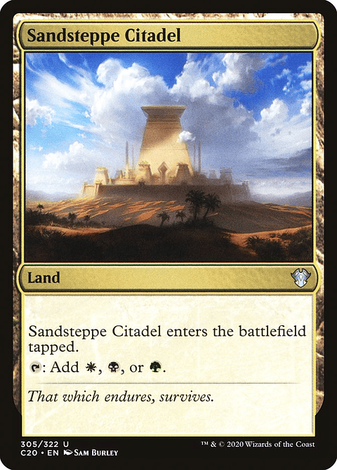 Sandsteppe Citadel | Inglés | NM | C20