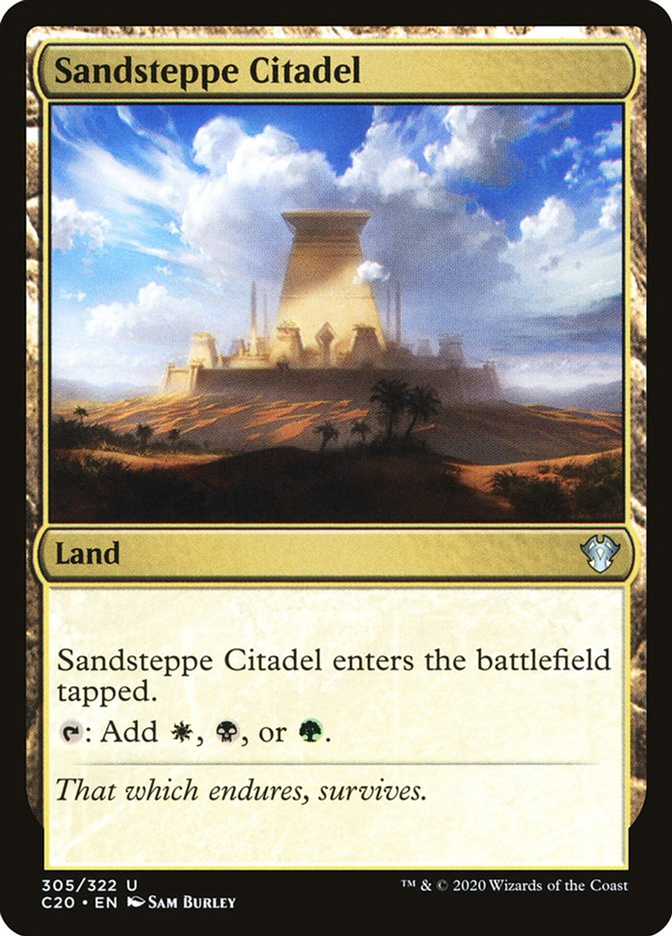 Sandsteppe Citadel | Inglés | NM | C20 1