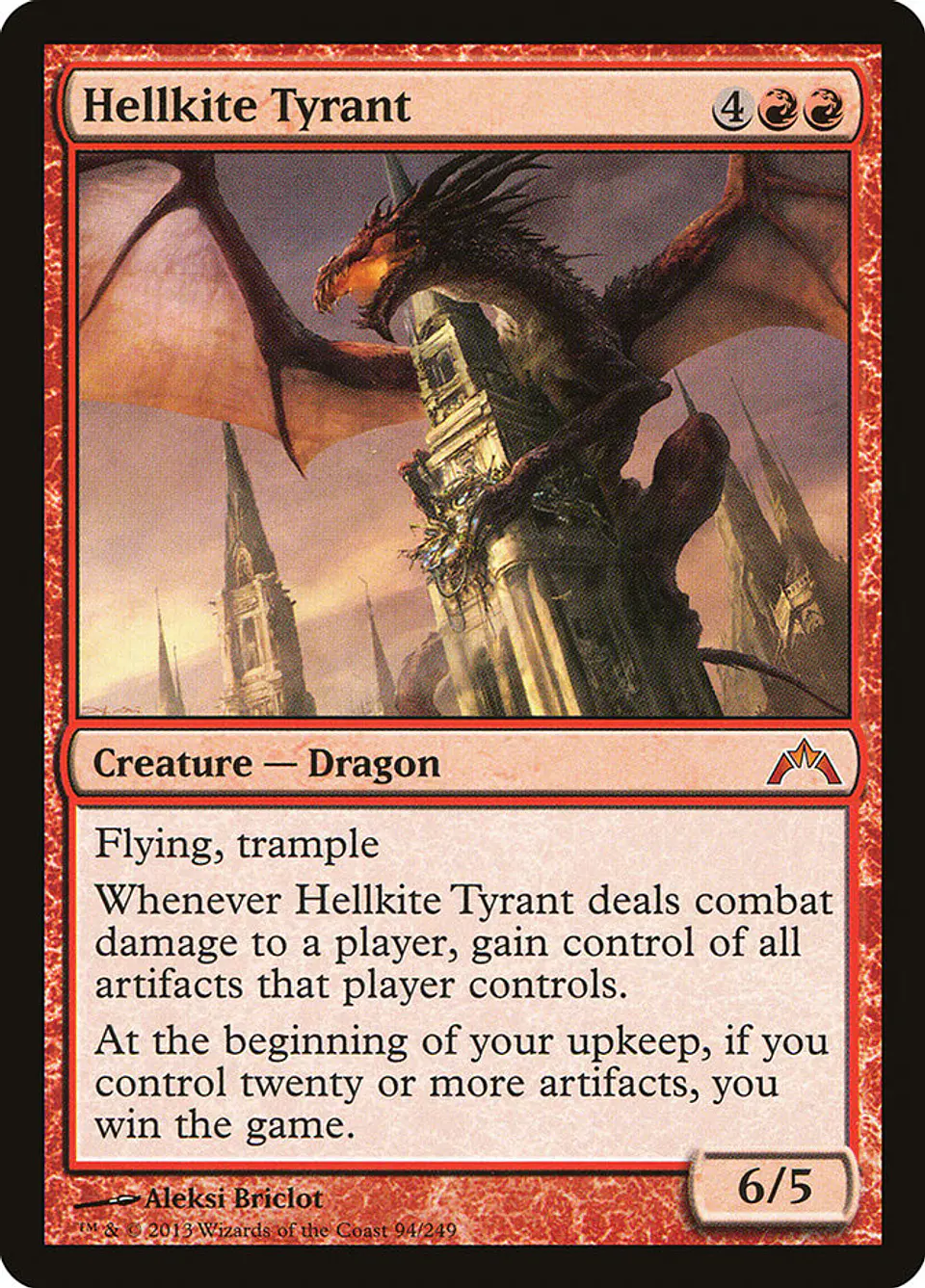 Hellkite Tyrant | Español | NM | GTC 1