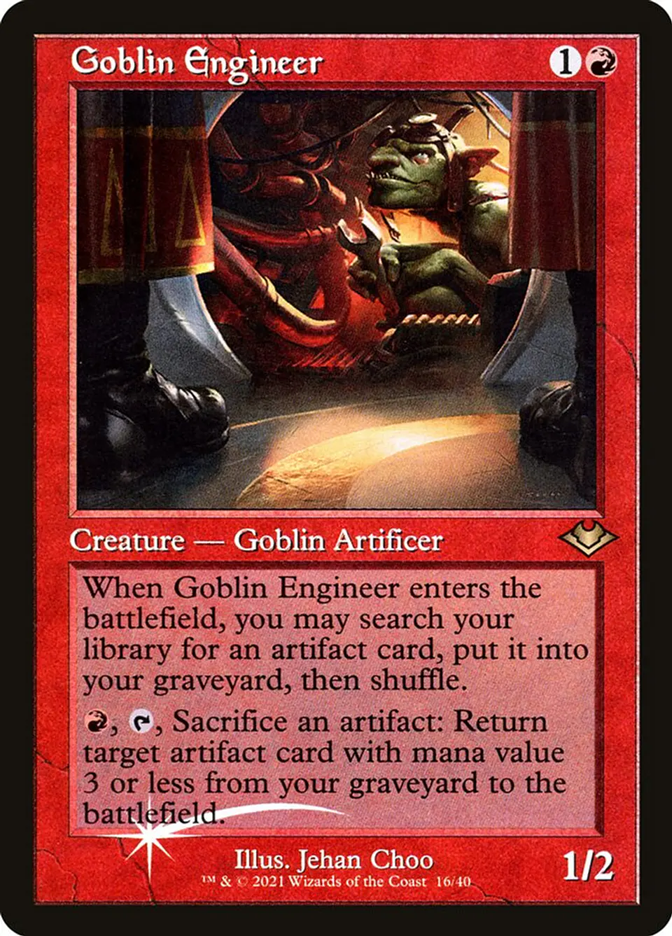 Goblin Engineer (Retro Frame foil) | Inglés | NM | H1R 1