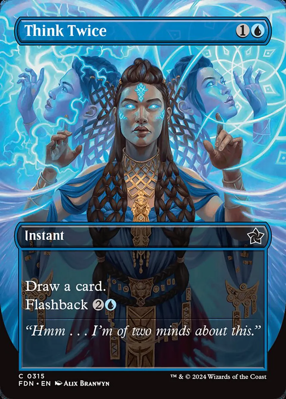 Think Twice (Borderless) | Español | NM | FDN 1