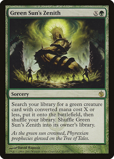 Green Sun's Zenith (foil) | Inglés | NM | MBS