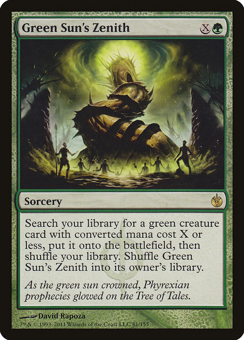 Green Sun's Zenith (foil) | Inglés | NM | MBS 1