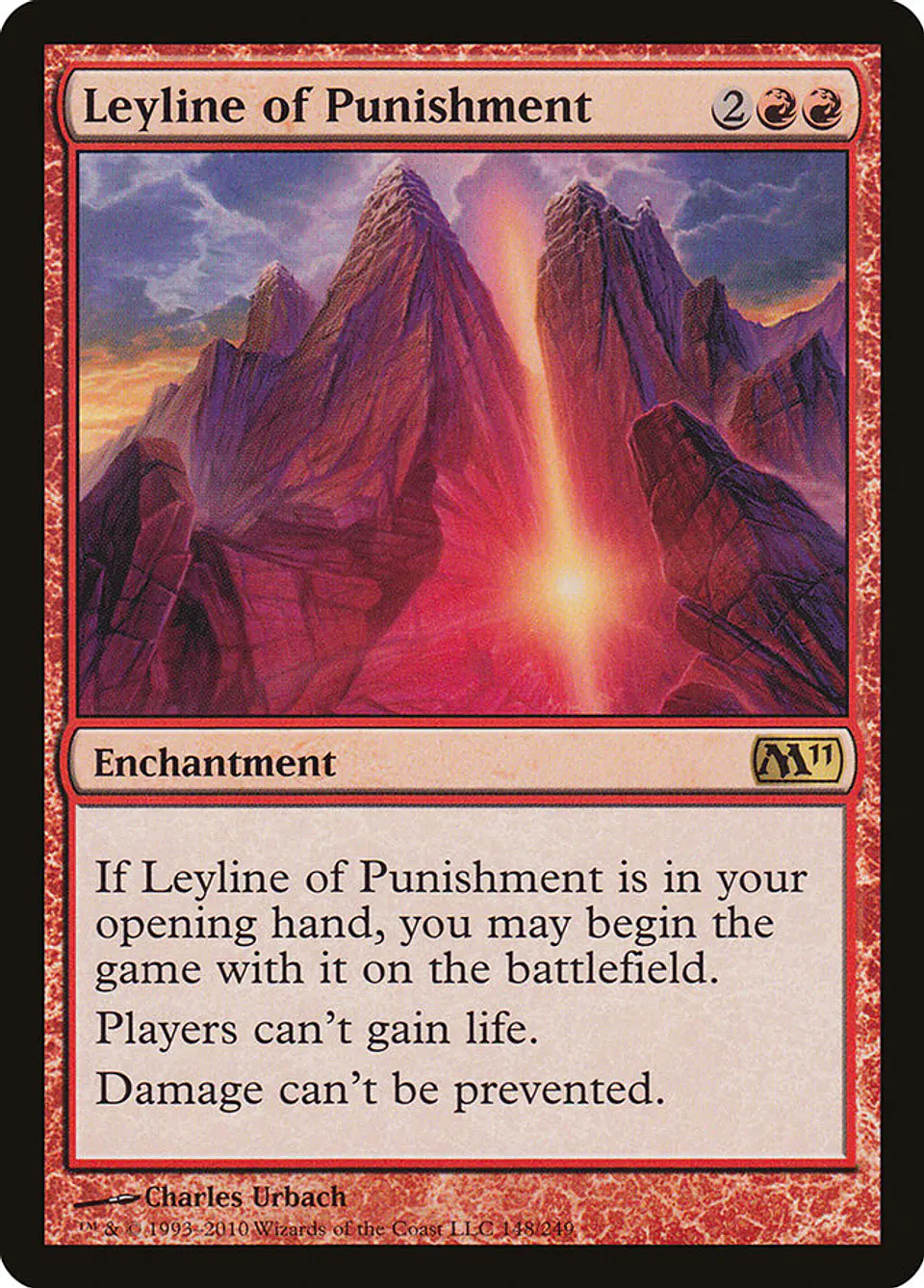 Leyline of Punishment | Inglés | NM | M11 1