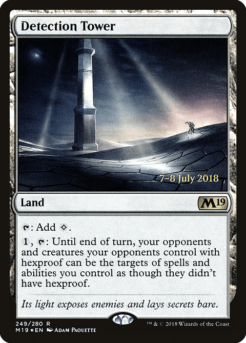 Detection Tower (Launch foil) | Español | NM | PM19