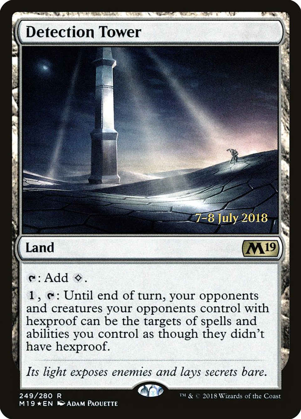 Detection Tower (Launch foil) | Español | NM | PM19 1