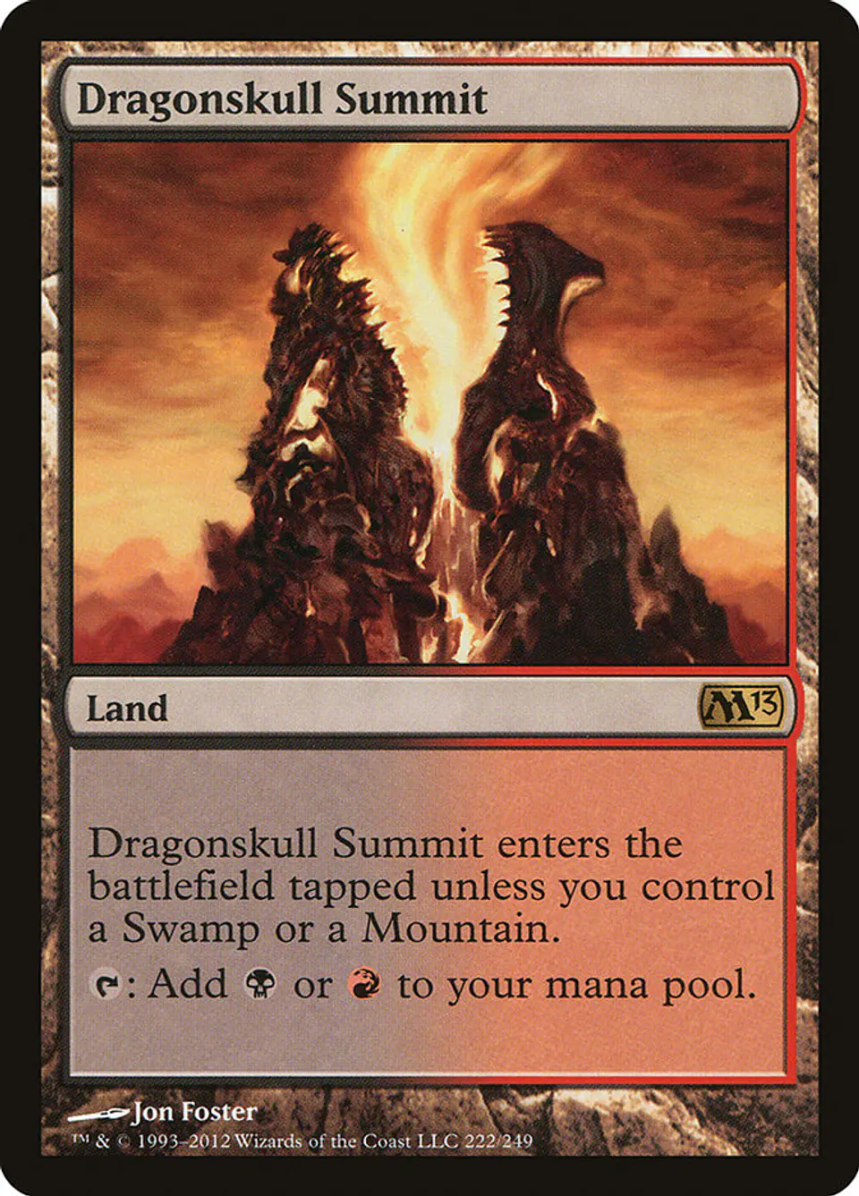 Dragonskull Summit | Español | VG | M13 1
