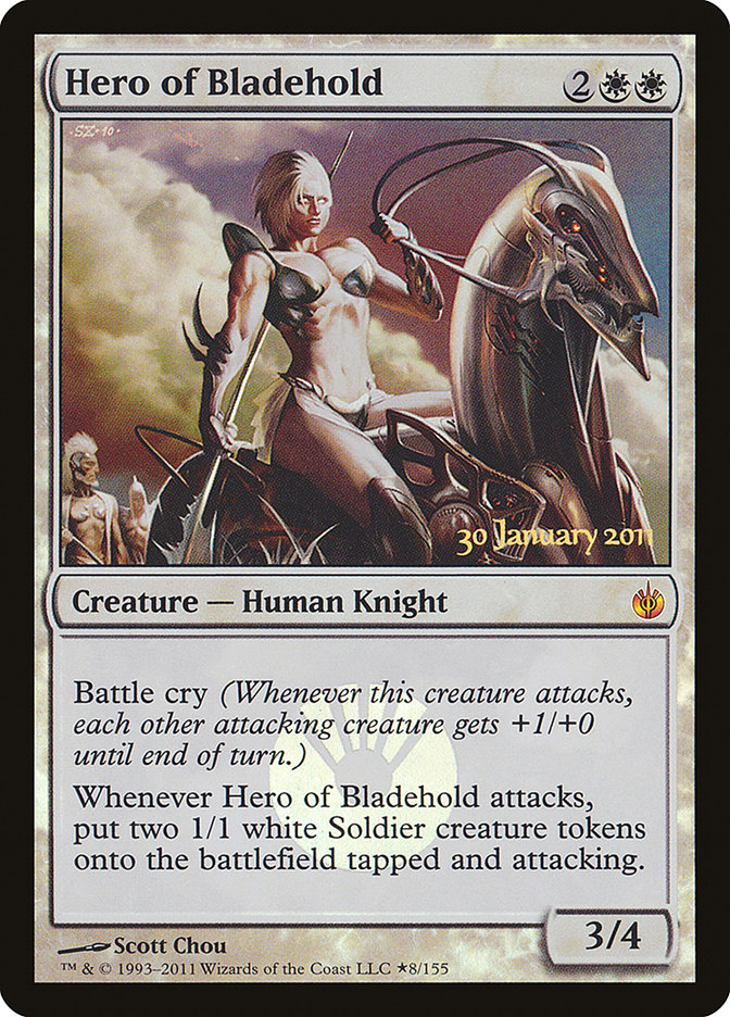 Hero of Bladehold (Launch foil) | Español | NM | PMBS 1