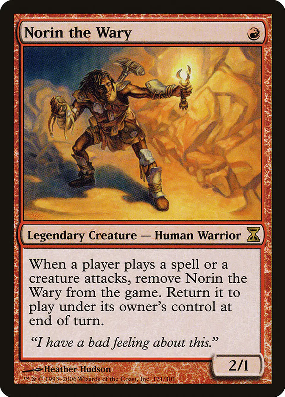 Norin the Wary | Español | EX | TSP 1