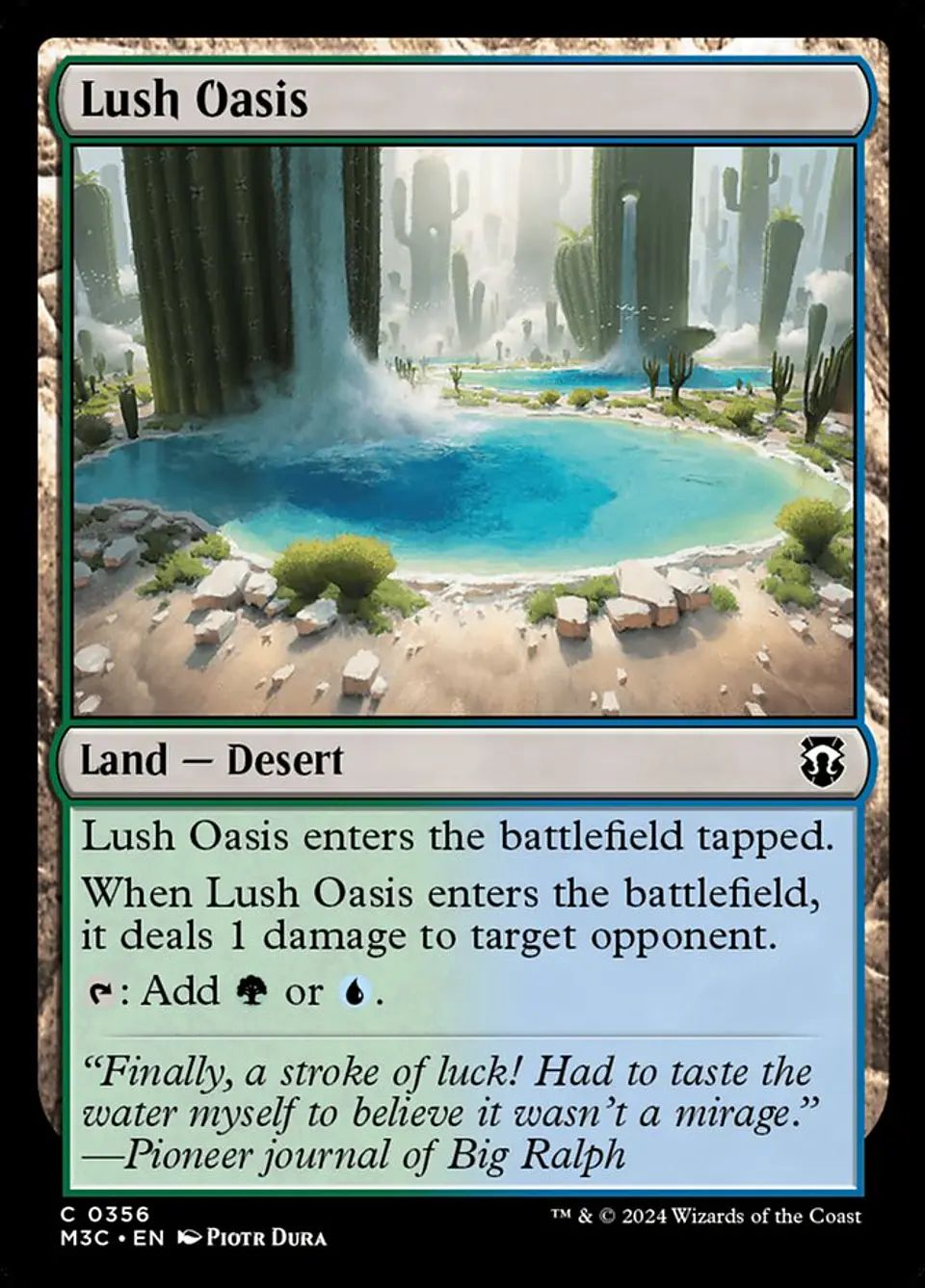 Lush Oasis (foil) | Inglés | NM | M3C 1