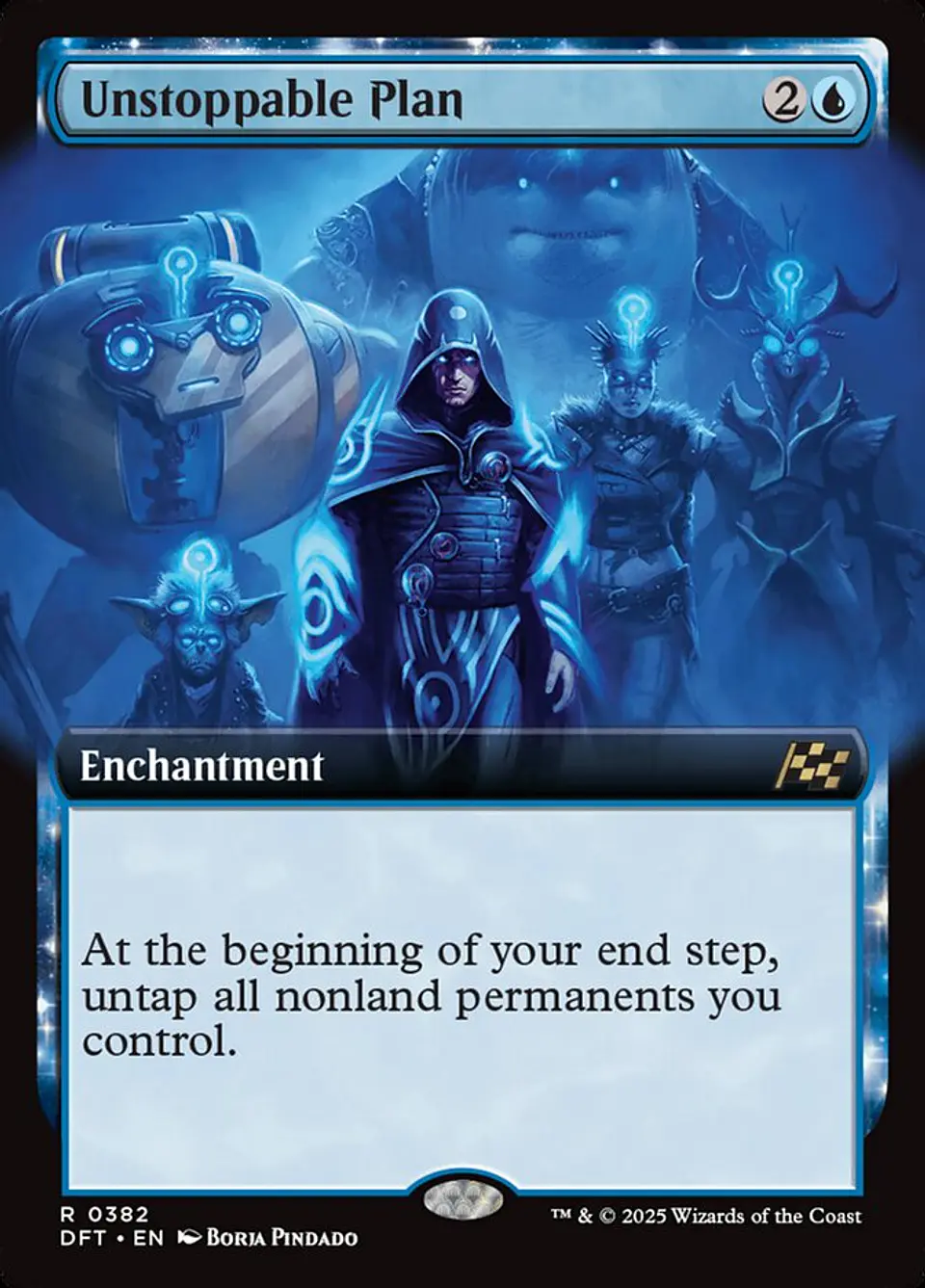 Unstoppable Plan (Extended Art foil) | Inglés | NM | DFT 1