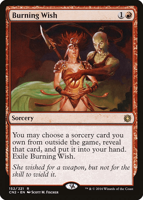 Burning Wish | Inglés | NM | CN2