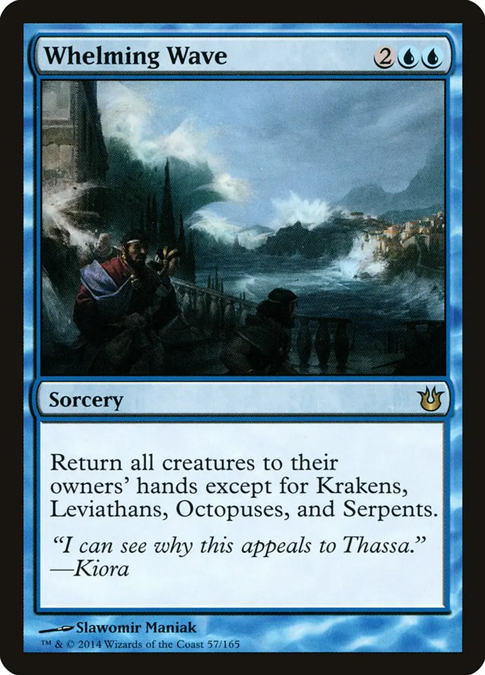 Whelming Wave | Español | NM | BNG 1