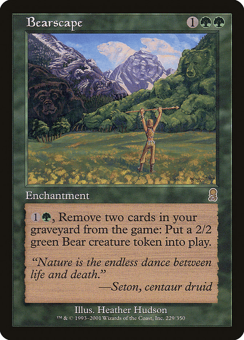 Bearscape (Retro Frame) | Inglés | NM | ODY