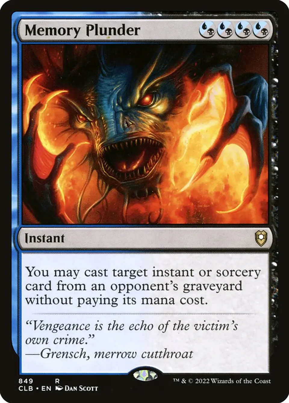 Memory Plunder | Inglés | NM | CLB 1