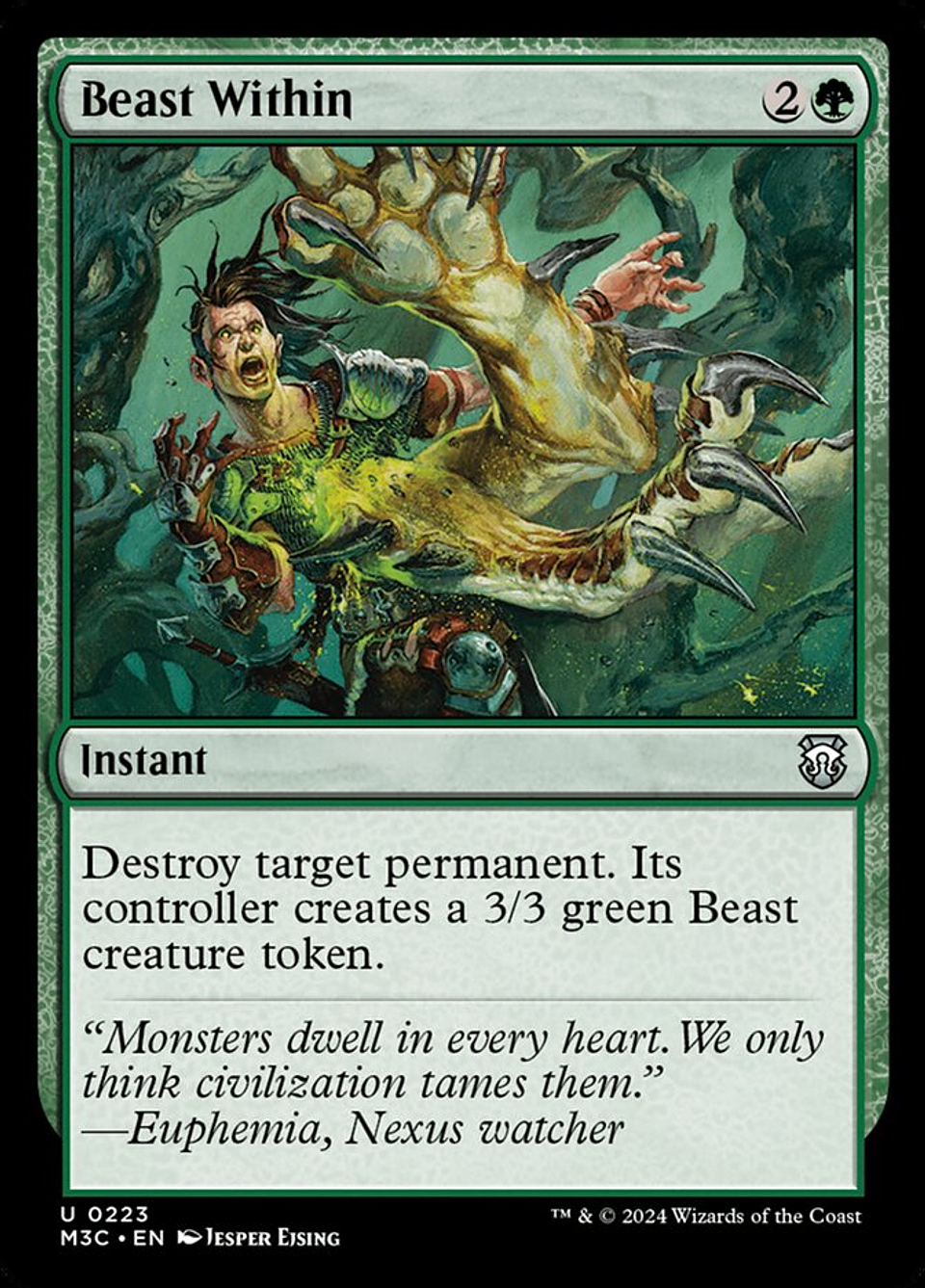 Beast Within (foil) | Inglés | NM | M3C 1
