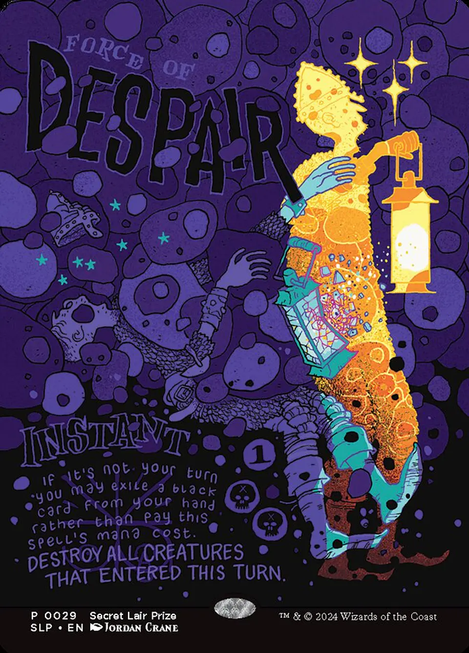 Force of Despair (Borderless) | Inglés | NM | SLP 1