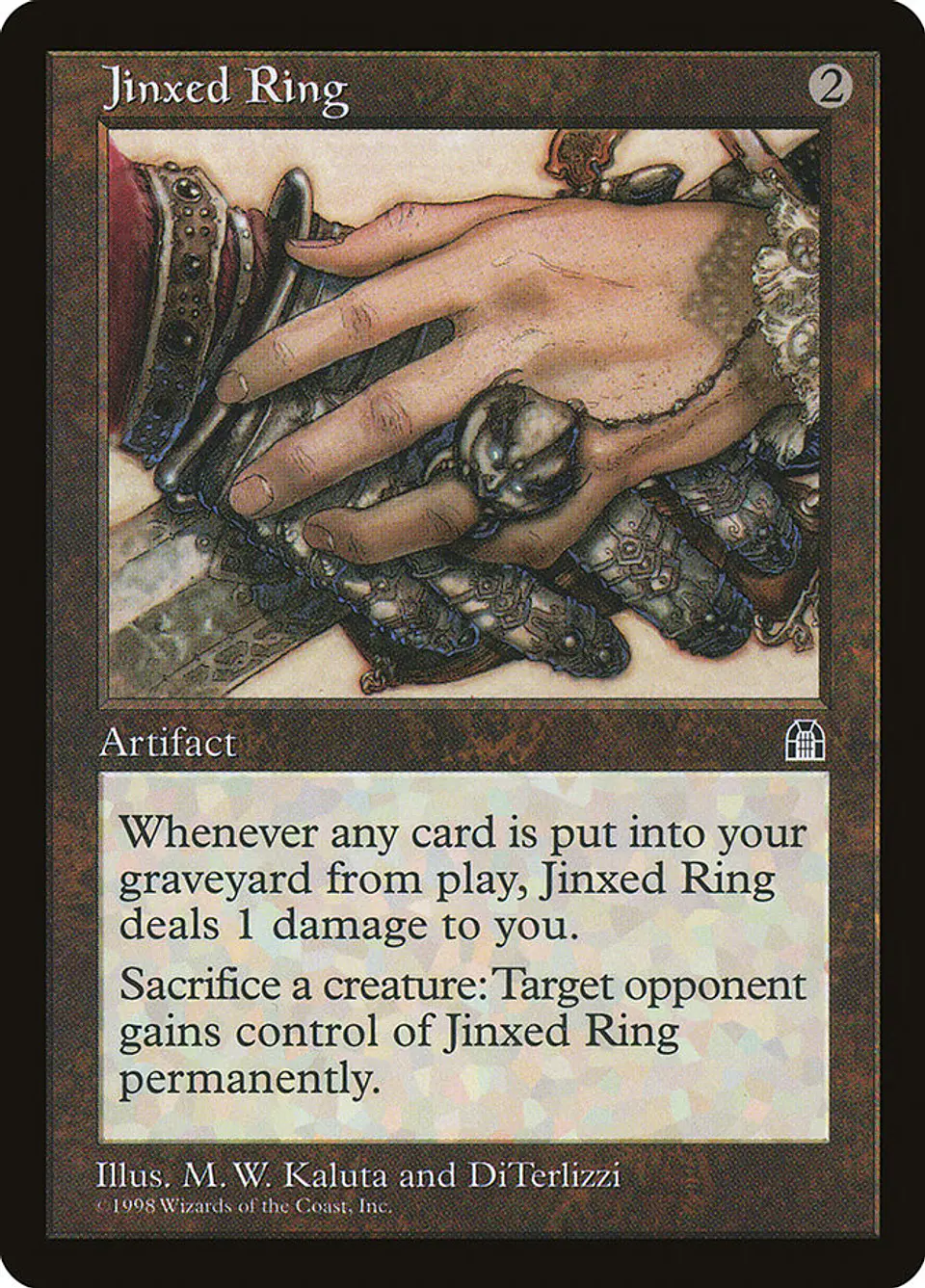 Jinxed Ring (Retro Frame) | Inglés | VG | STH 1