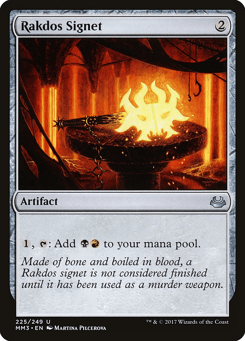 Rakdos Signet | Inglés | NM | MM3
