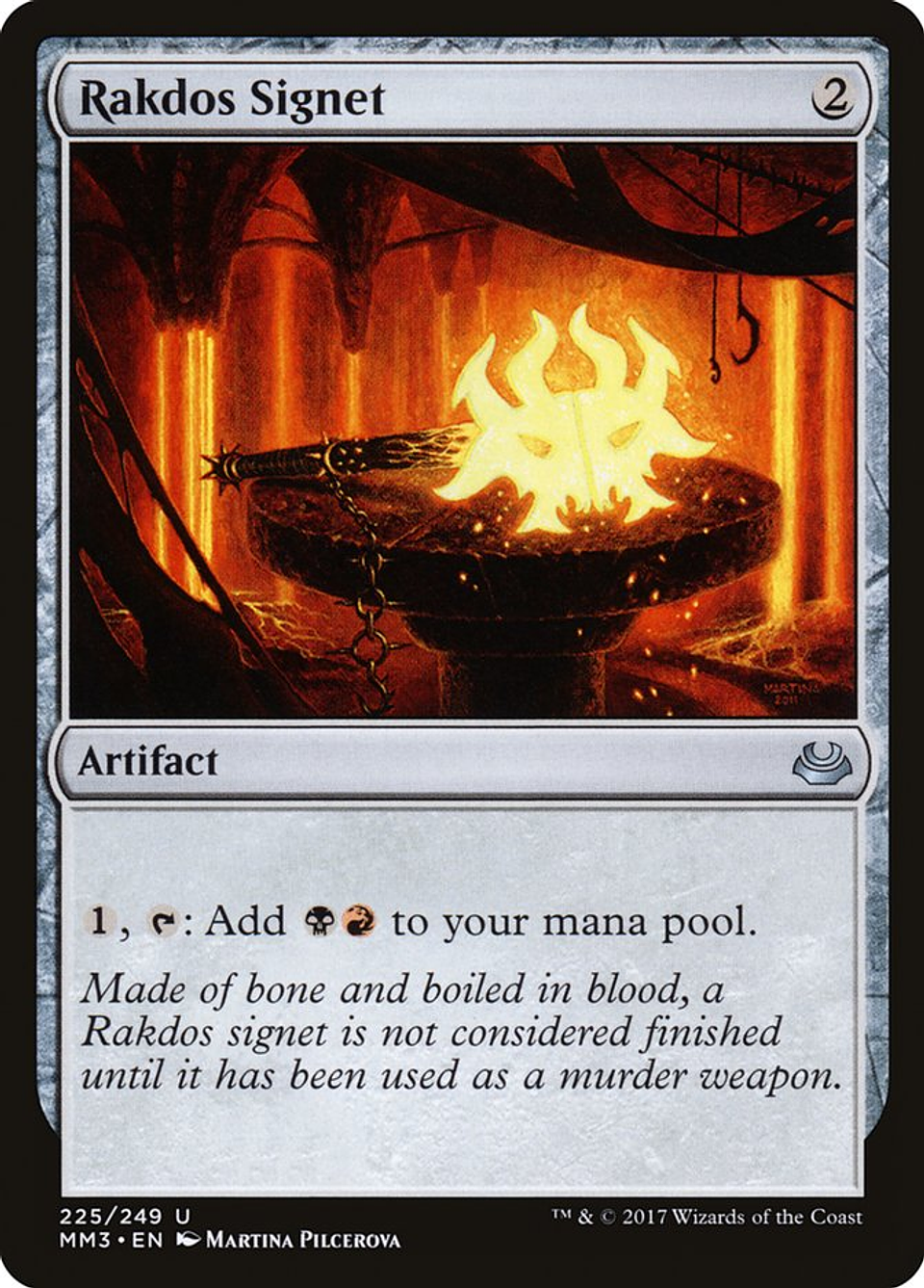 Rakdos Signet | Inglés | NM | MM3 1