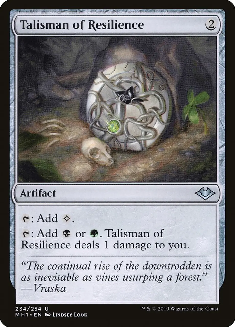 Talisman of Resilience | Español | NM | MH1 1