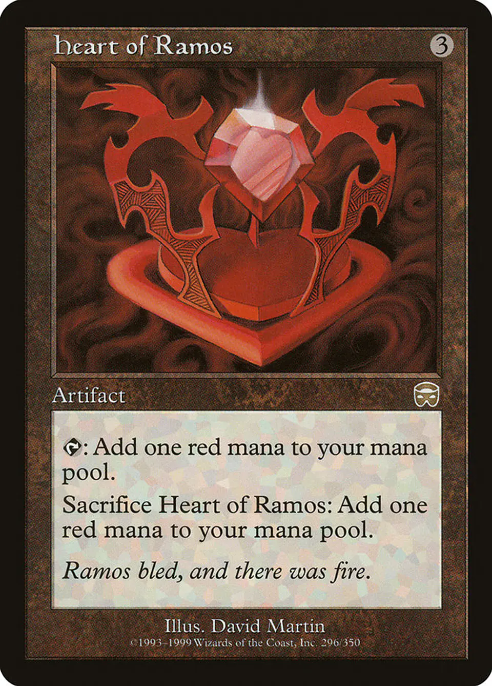 Heart of Ramos (Retro Frame) | Español | VG | MMQ 1