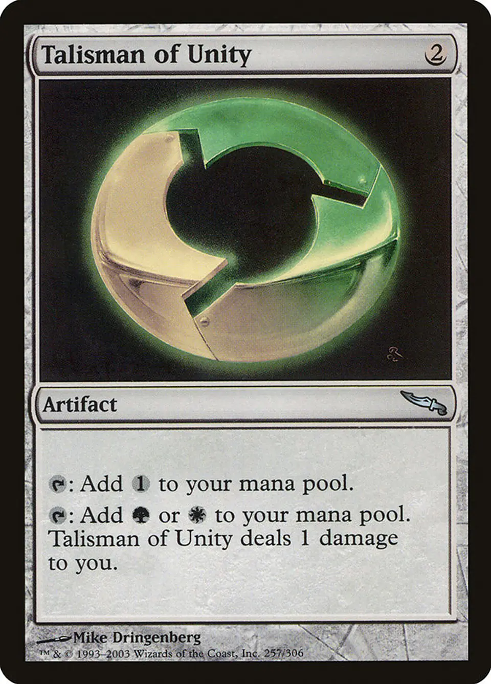 Talisman of Unity | Español | NM | MRD 1