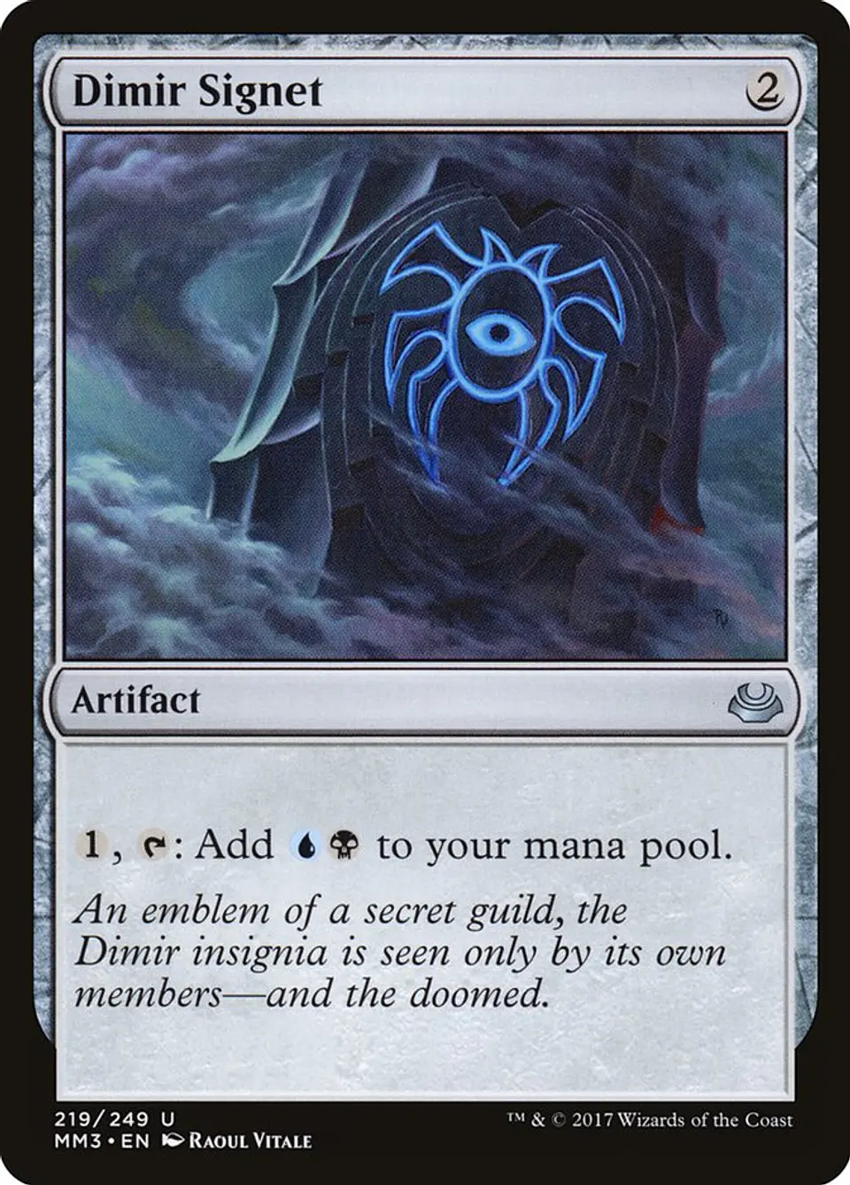 Dimir Signet | Inglés | NM | MM3 1