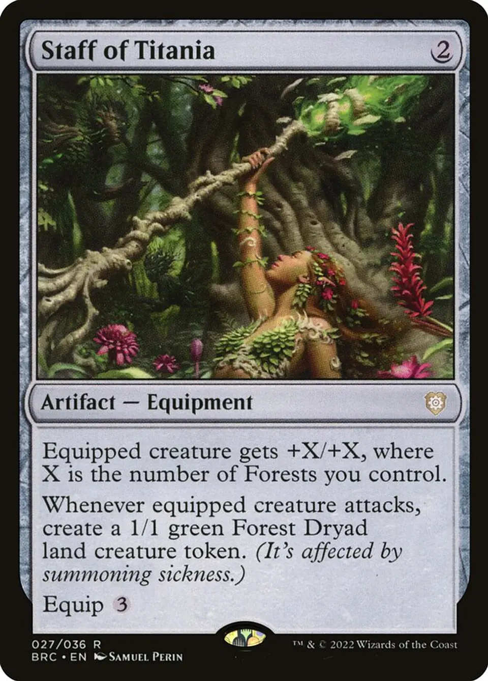 Staff of Titania | Inglés | NM | BRC 1