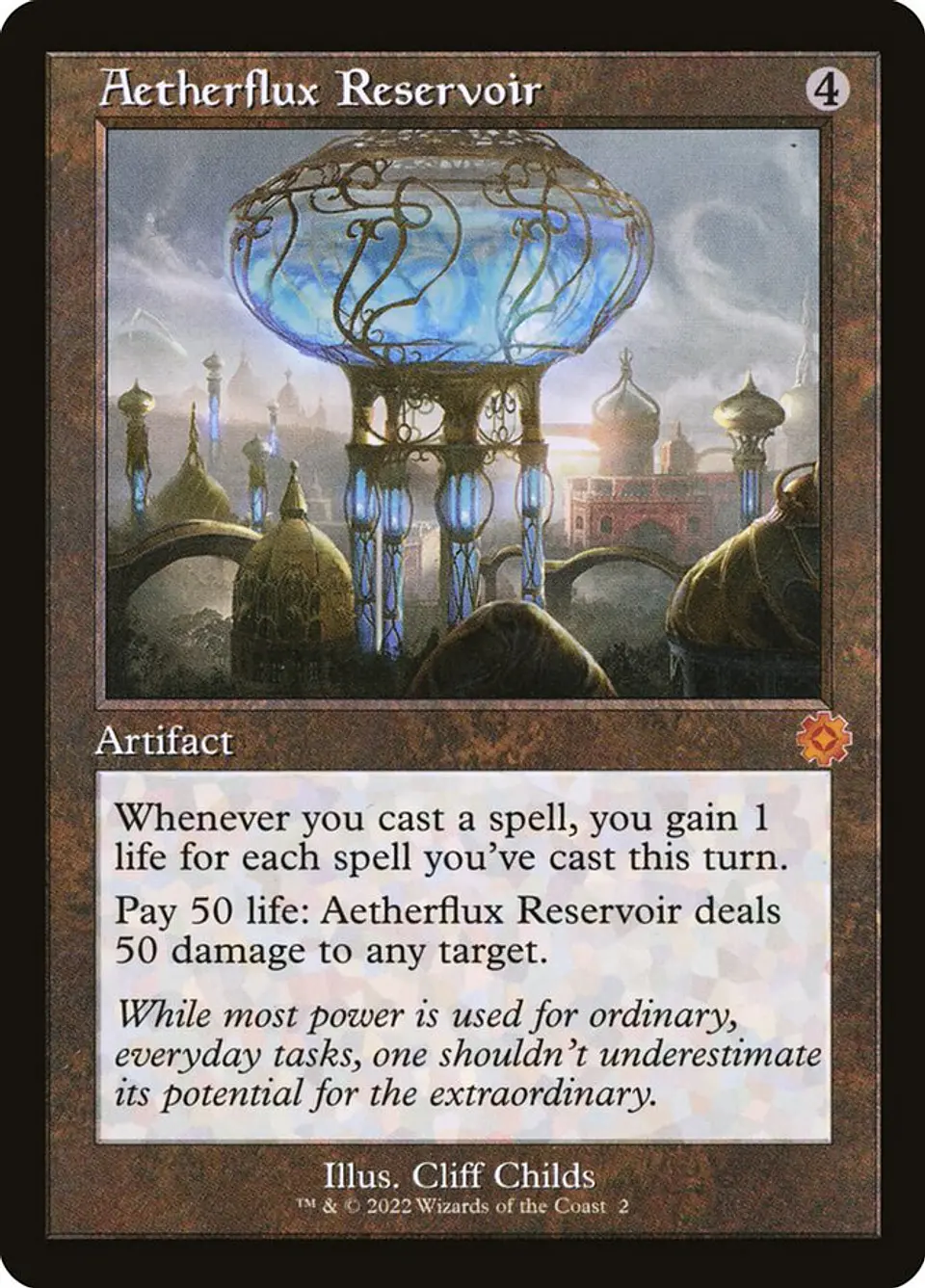 Aetherflux Reservoir (Retro Frame) | Inglés | NM | BRR 1