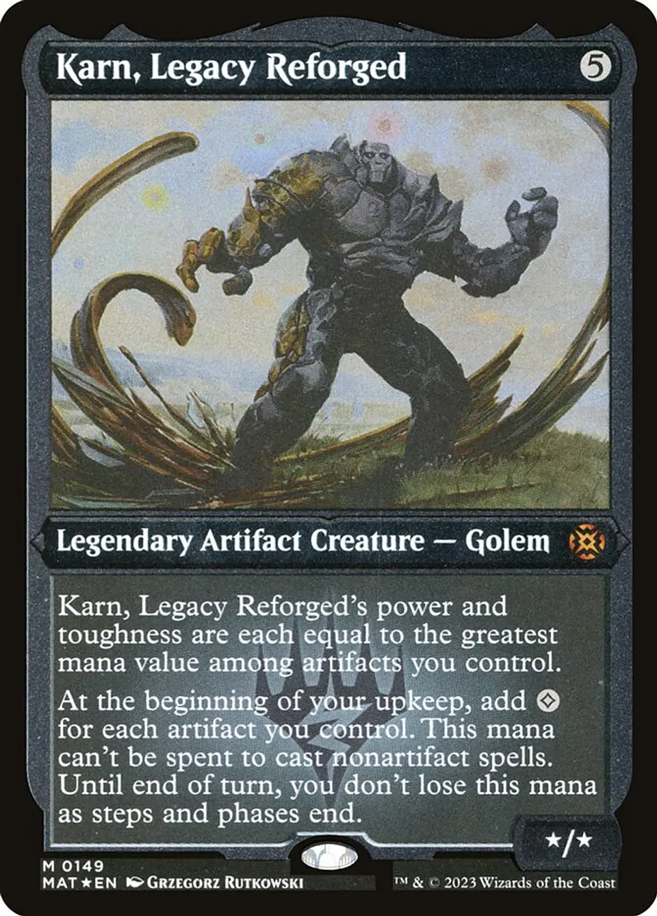 Karn, Legacy Reforged (Etched) | Inglés | NM | MAT 1