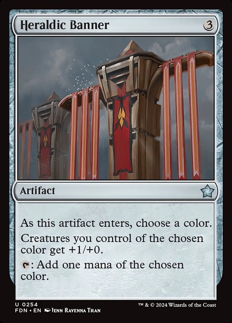 Heraldic Banner (foil) | Inglés | NM | FDN 1