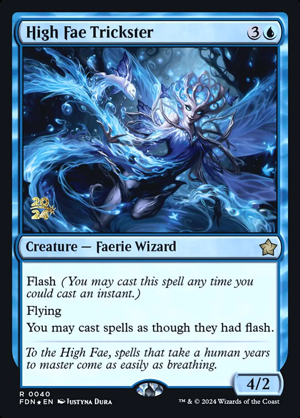 High Fae Trickster (Launch foil) | Español | NM | PFDN 1