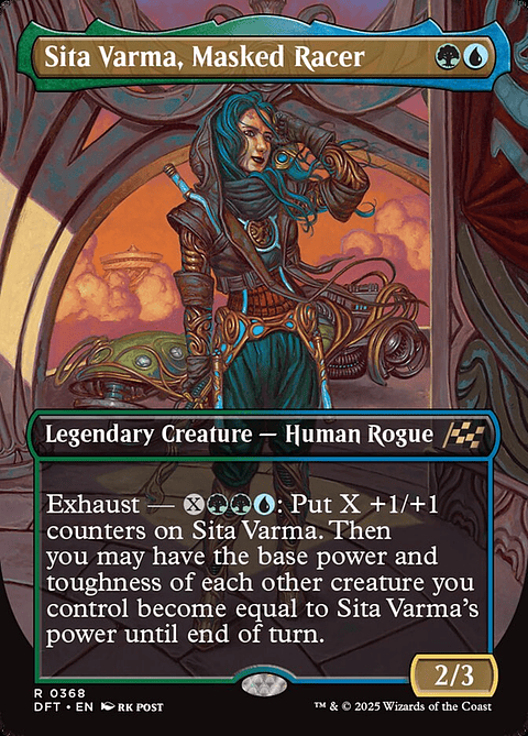 Sita Varma, Masked Racer (Borderless) | Español | NM | DFT