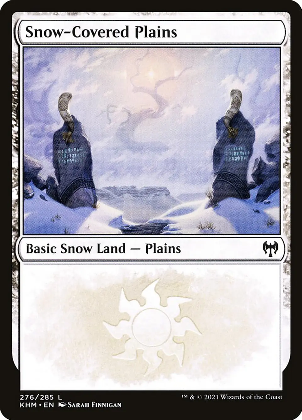 Snow-Covered Plains (foil) | Inglés | NM | KHM 1