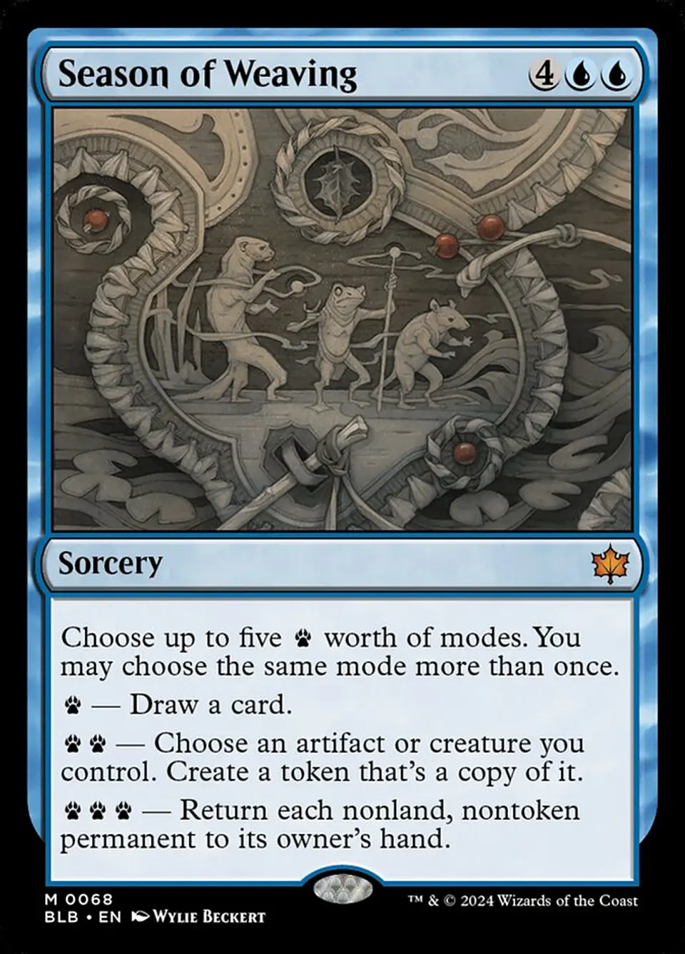 Season of Weaving | Español | NM | BLB 1