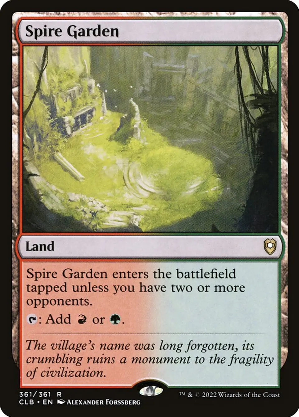 Spire Garden (foil) | Inglés | NM | CLB 1