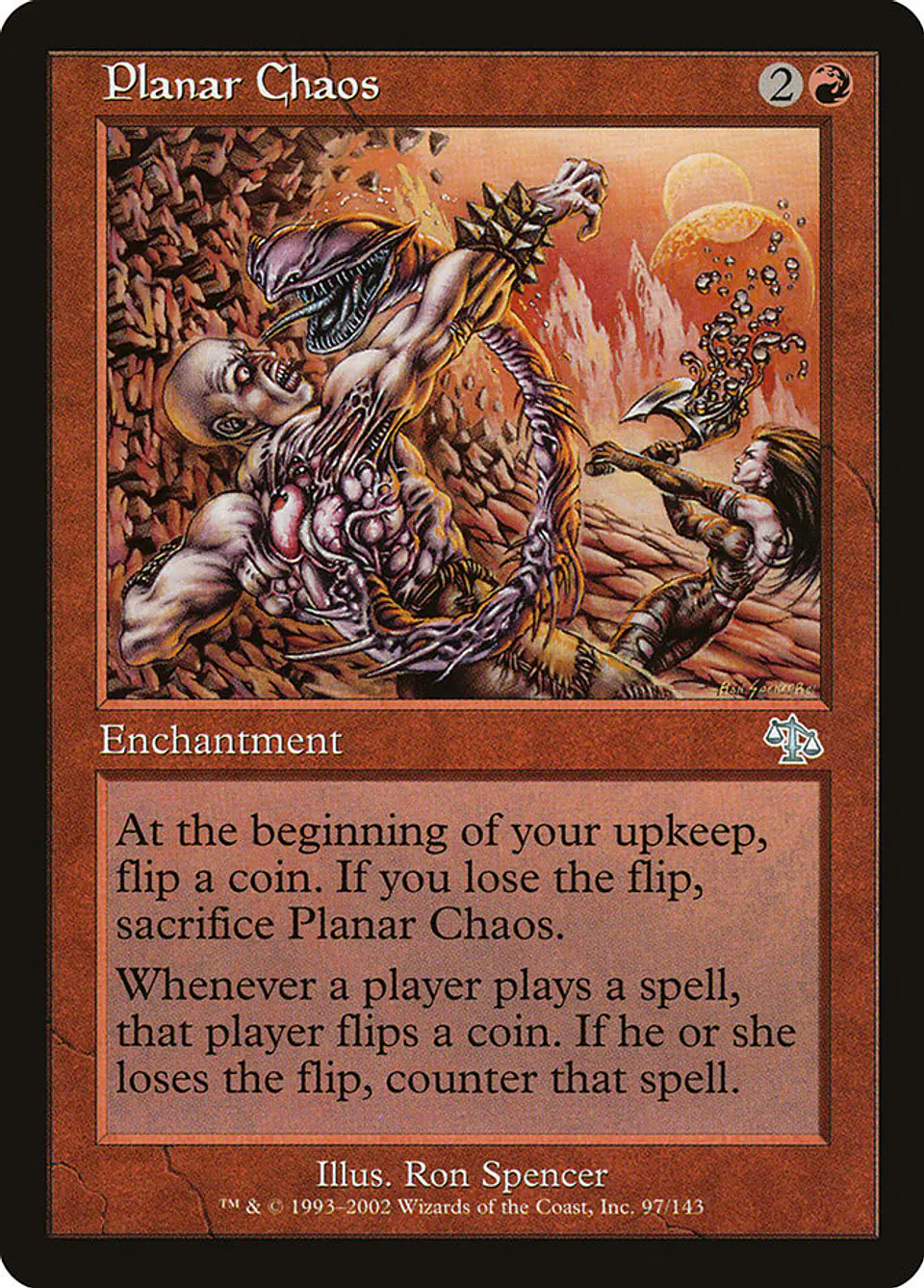 Planar Chaos (Retro Frame foil) | Español | NM | JUD 1
