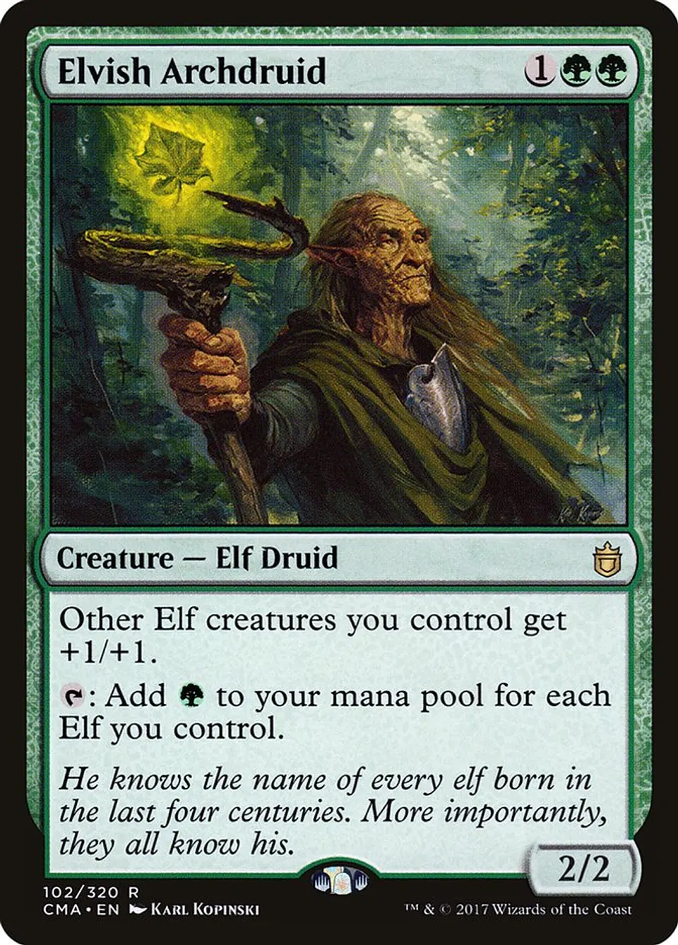 Elvish Archdruid | Inglés | NM | CMA 1