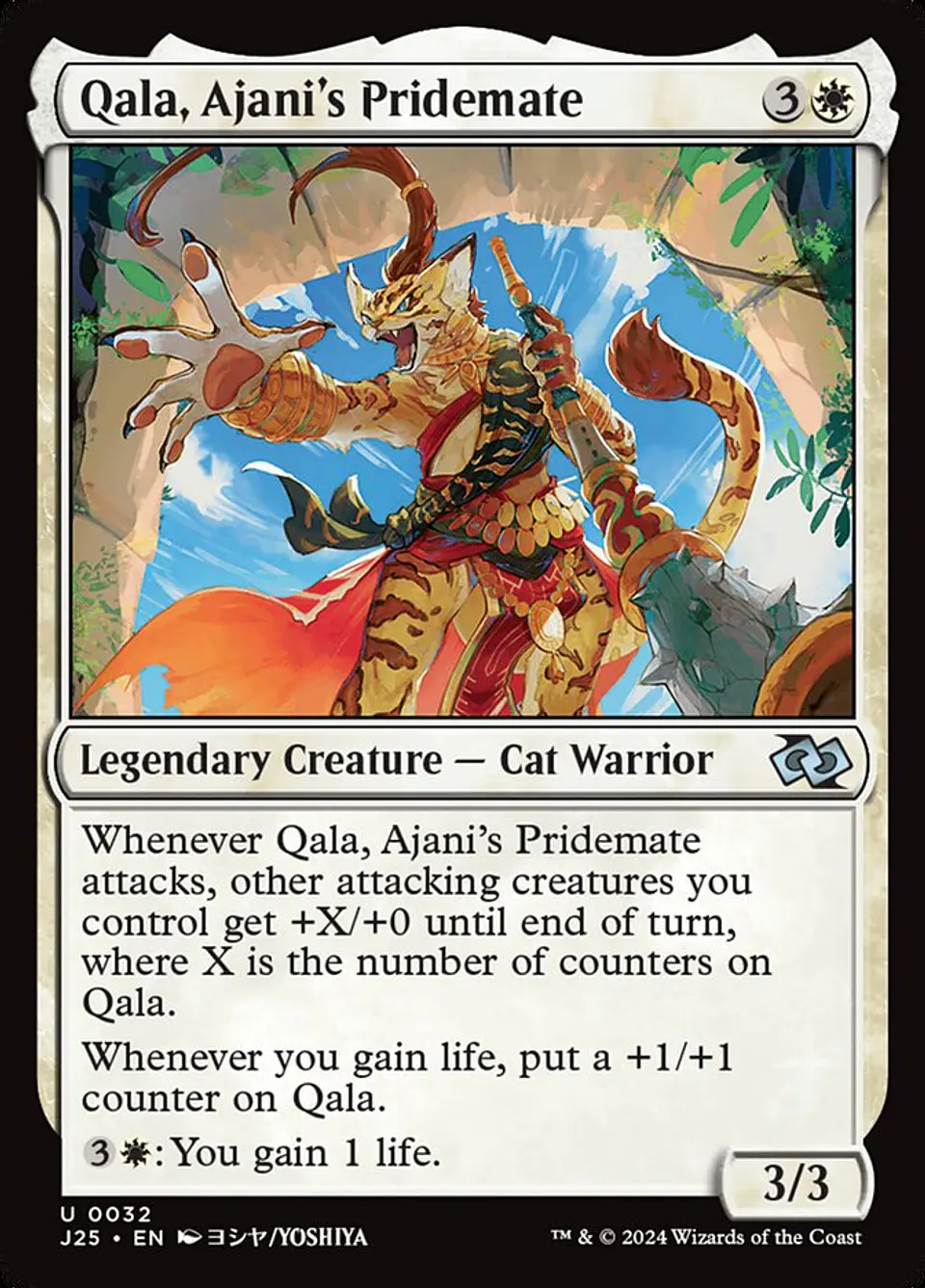 Qala, Ajani's Pridemate | Inglés | NM | J25 1
