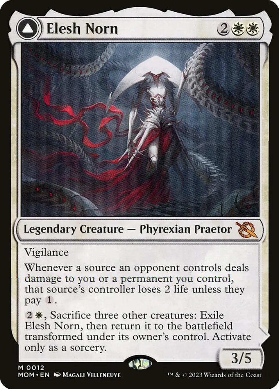 Elesh Norn // The Argent Etchings | Inglés | NM | MOM 1