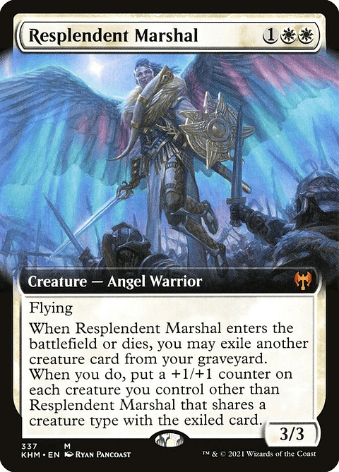 Resplendent Marshal (Extended Art foil) | Inglés | NM | KHM
