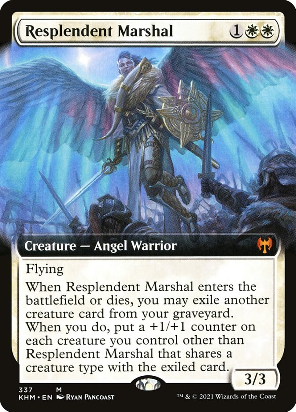 Resplendent Marshal (Extended Art foil) | Inglés | NM | KHM 1