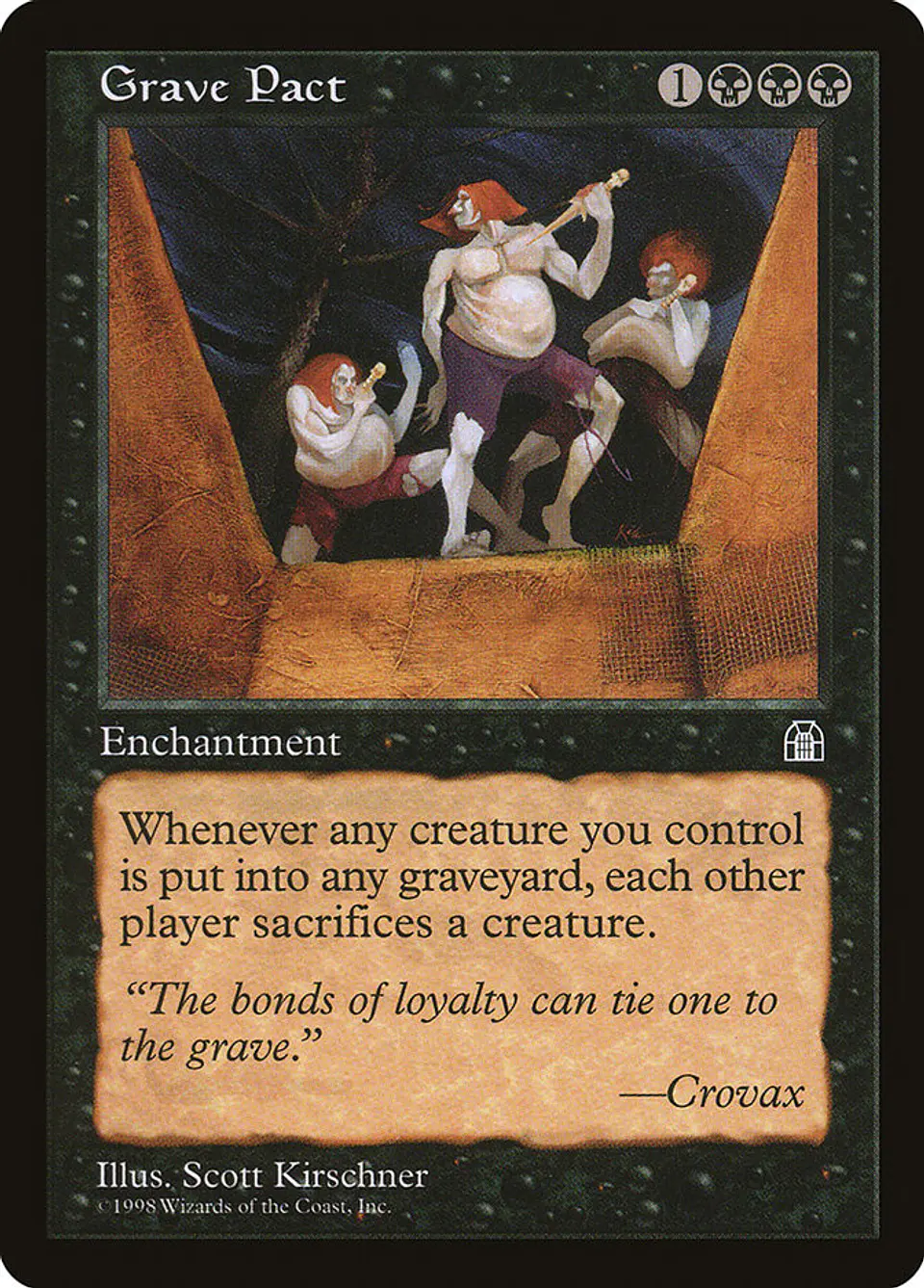 Grave Pact (Retro Frame) | Inglés | HP | STH 1